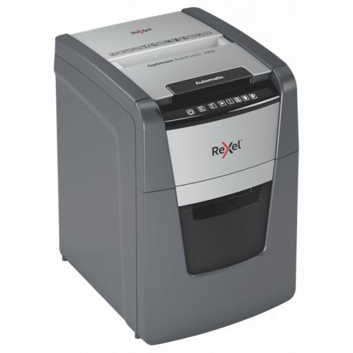 Rexel Optimum AutoFeed+ 100X Automatic Cross Cut Paper Shredder