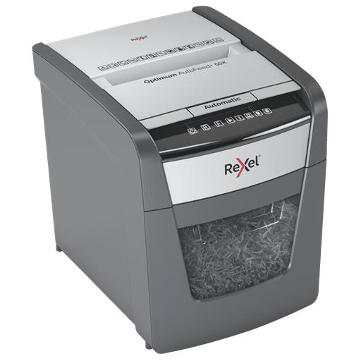 Rexel Optimum AutoFeed+ 50X Automatic Cross Cut Paper Shredder