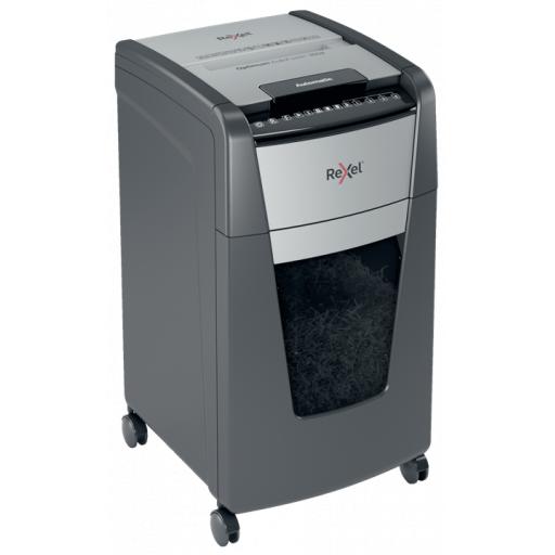 Rexel Optimum AutoFeed+ 300X Automatic Cross Cut Paper Shredder