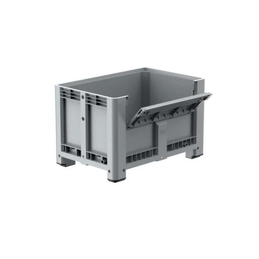 Rigid Plastic Pallet Box – Drop Side – 4 Feet